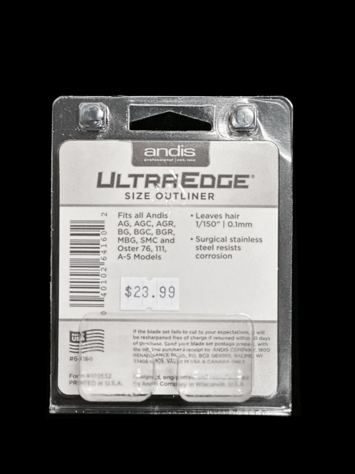 Andis Blade UltraEdge, Size: Outliner, Item No. 64160