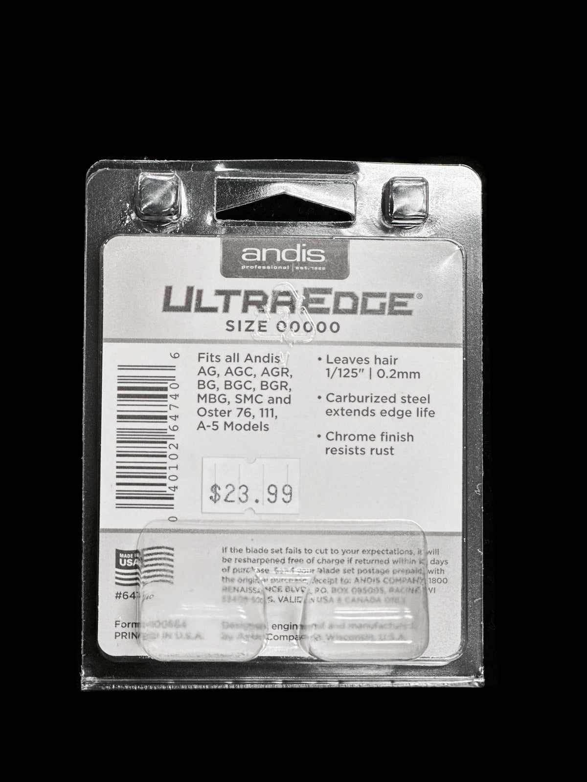 Andis Blade UltraEdge, Size: 00000, Item No. 64740