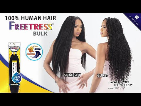 Freetress® "Super Bulk" 18 In 100% Human Hair (Microbraid)