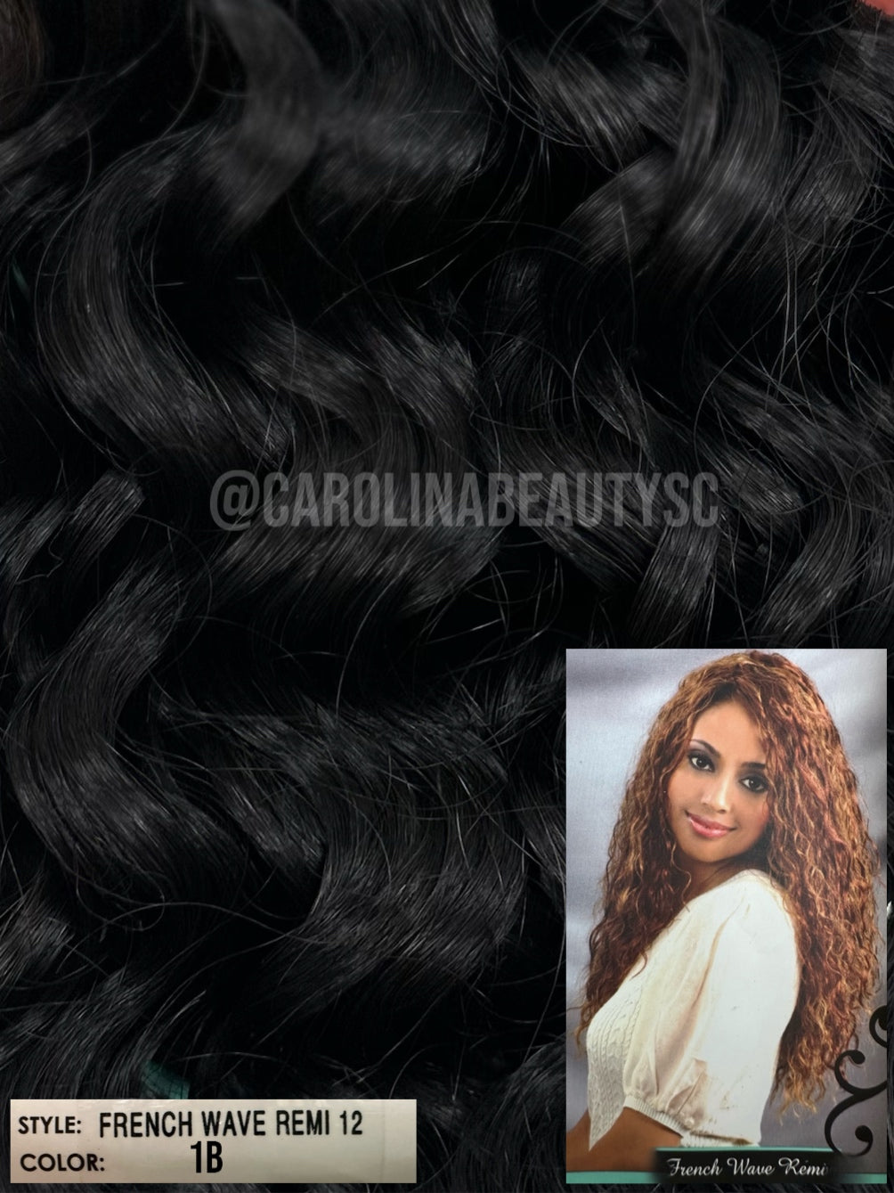 Bobbi Boss - IndiRemi™ "French Wave Remi" 100% Premium Virgin Human Hair (Weave)