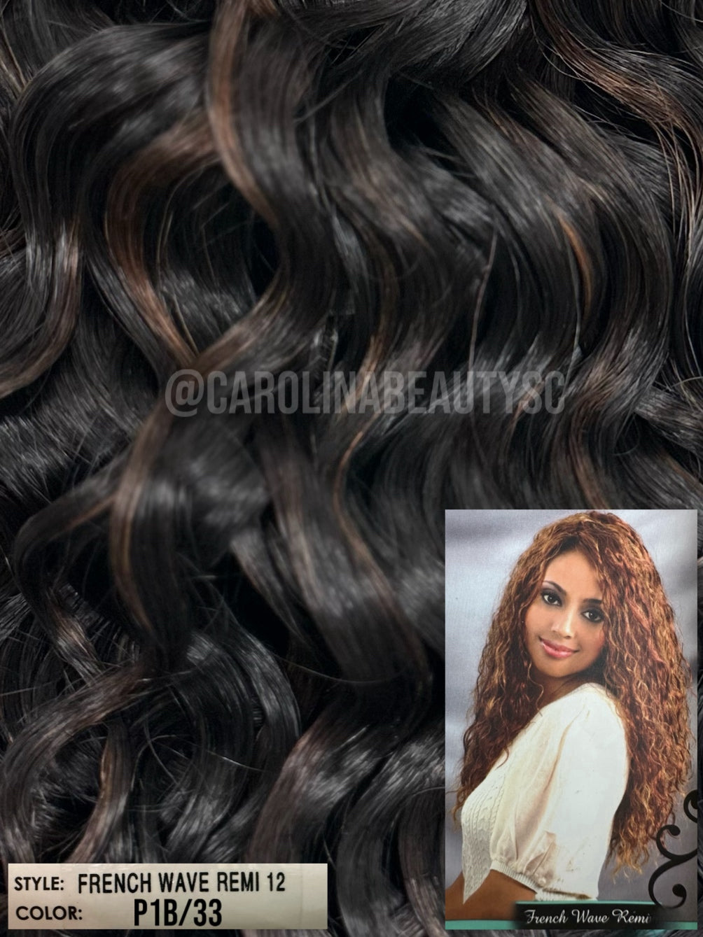 Bobbi Boss - IndiRemi™ "French Wave Remi" 100% Premium Virgin Human Hair (Weave)