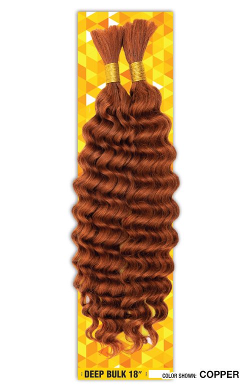 Freetress® "Deep Bulk" 18 In 100% Human Hair (Microbraid)