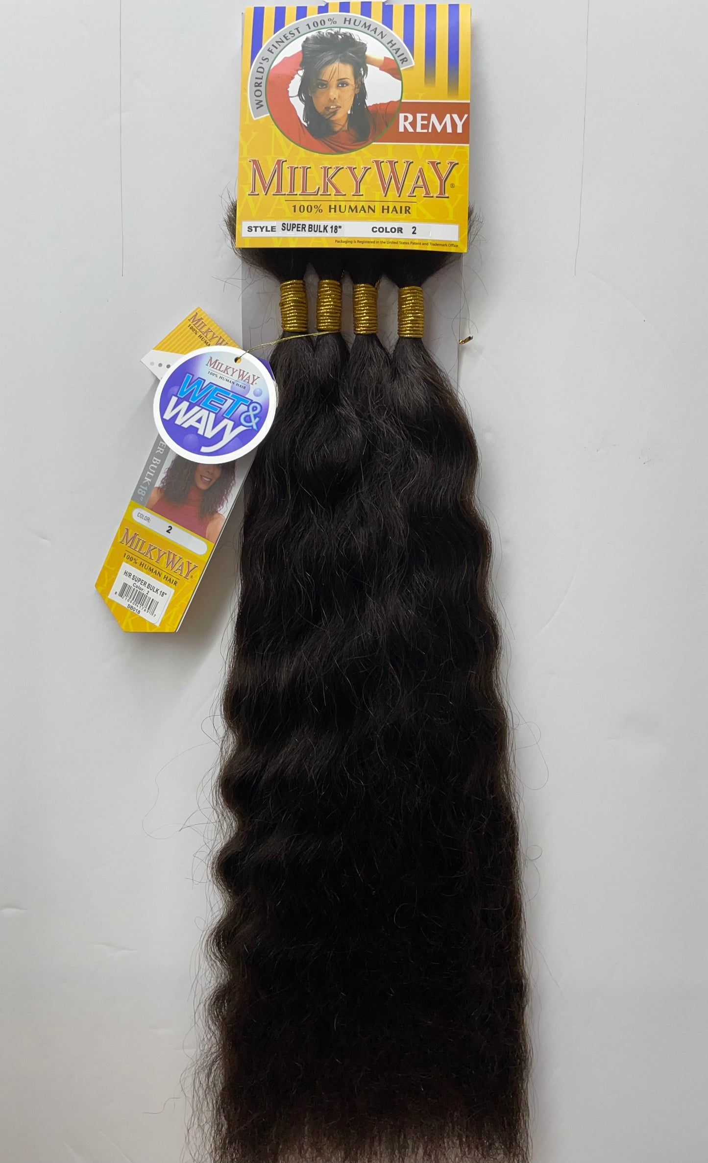Milkyway® "Superbulk" 100% Human Hair (Microbraid)