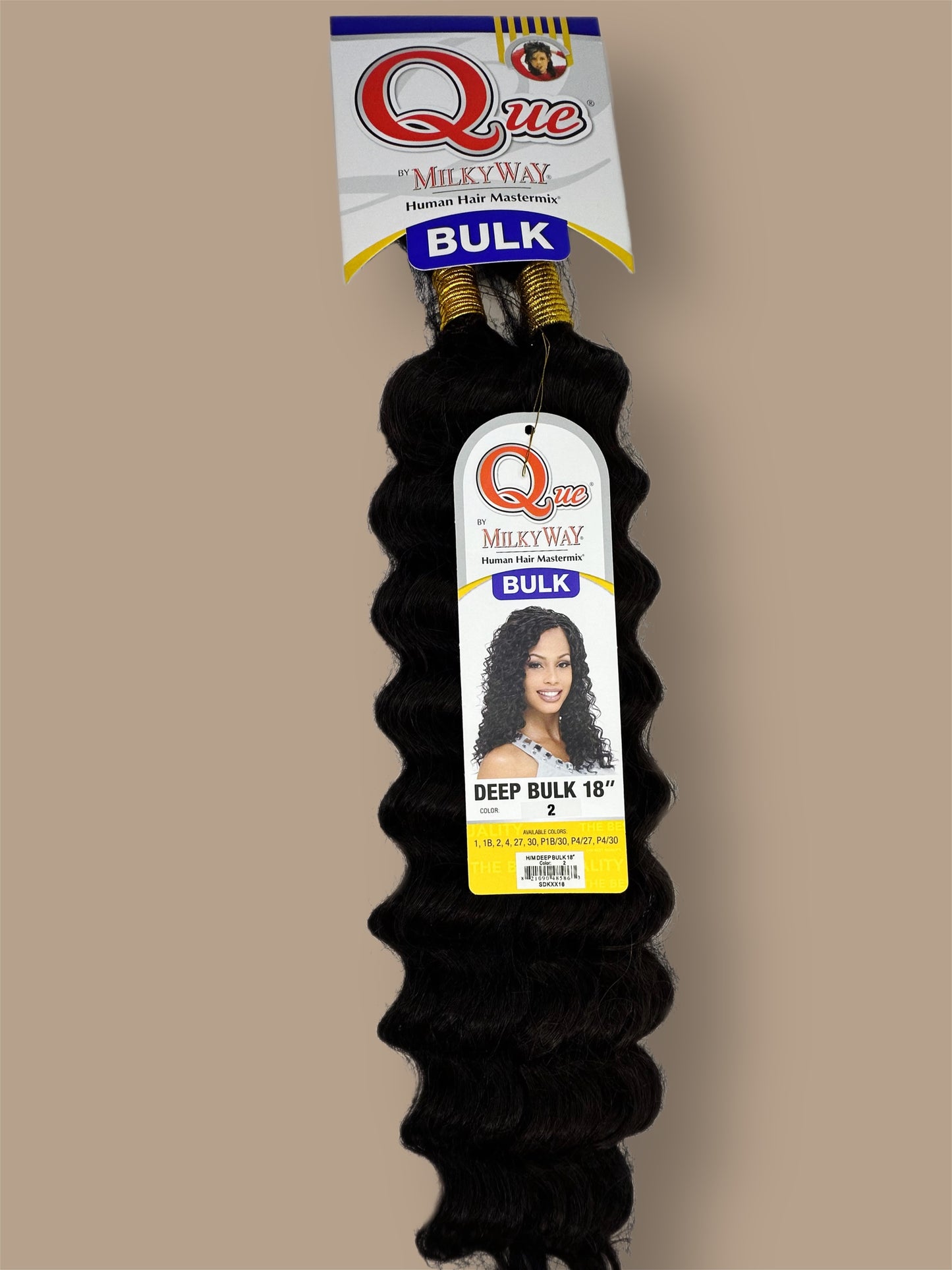Que MilkyWay® "Deep Bulk" Human Hair Mastermix (Microbraid)