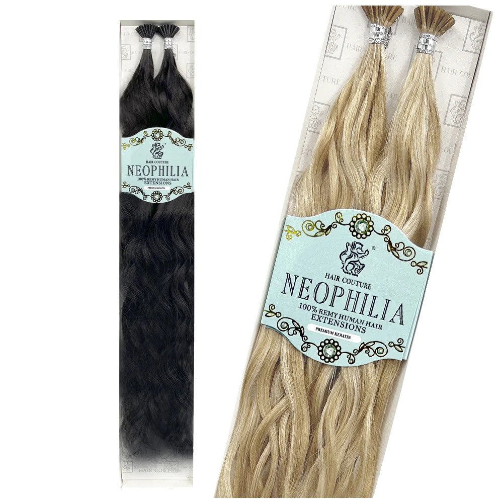 Neophilia Hair Couture® "Ocean Wave" Remy Human Hair Extension (I-Tip)