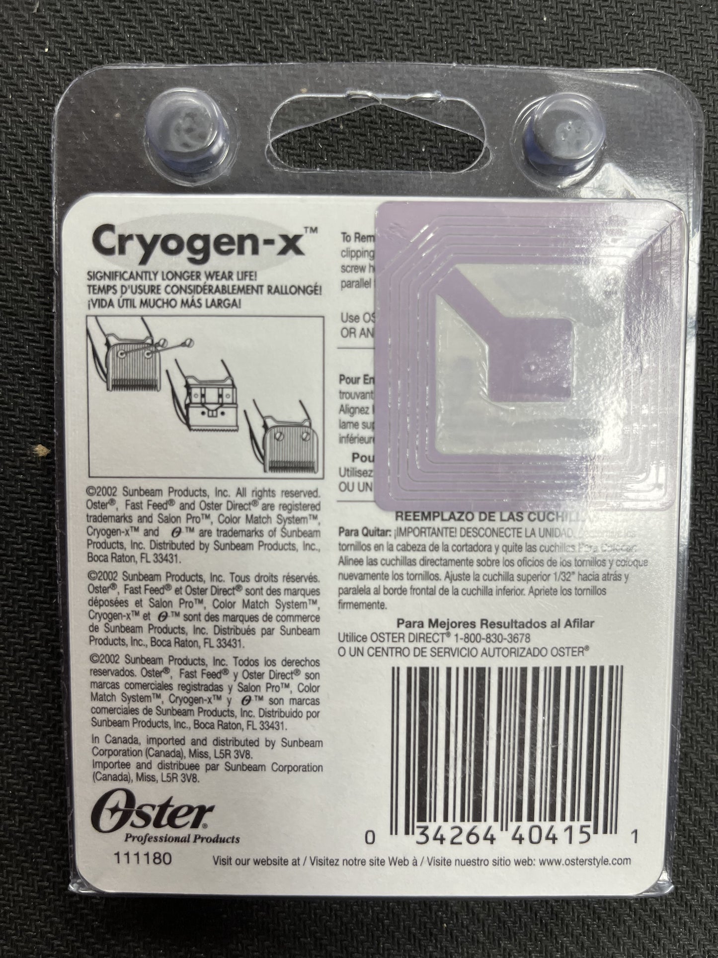 Oster Cryogen-X Medium Blade