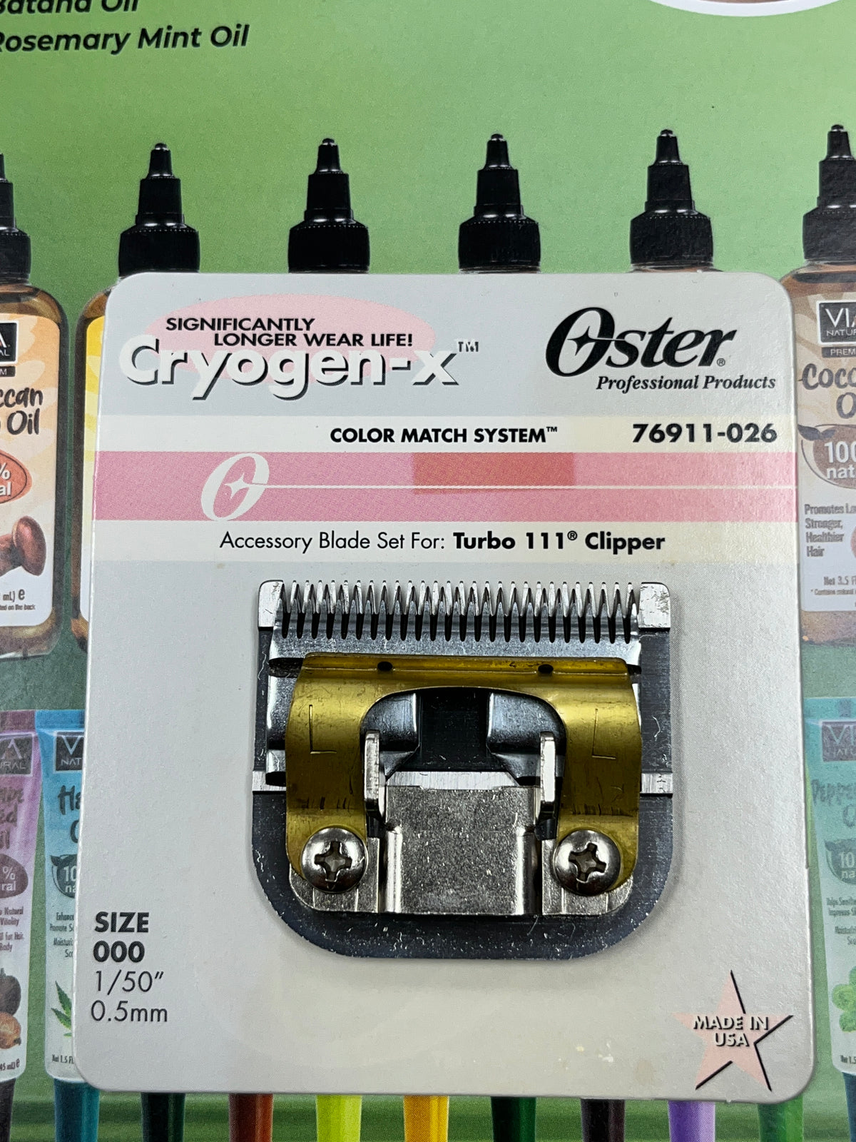 Oster Cryogen-X Blade for Turbo 111 Clipper, Size 000, Item No. 76911-026