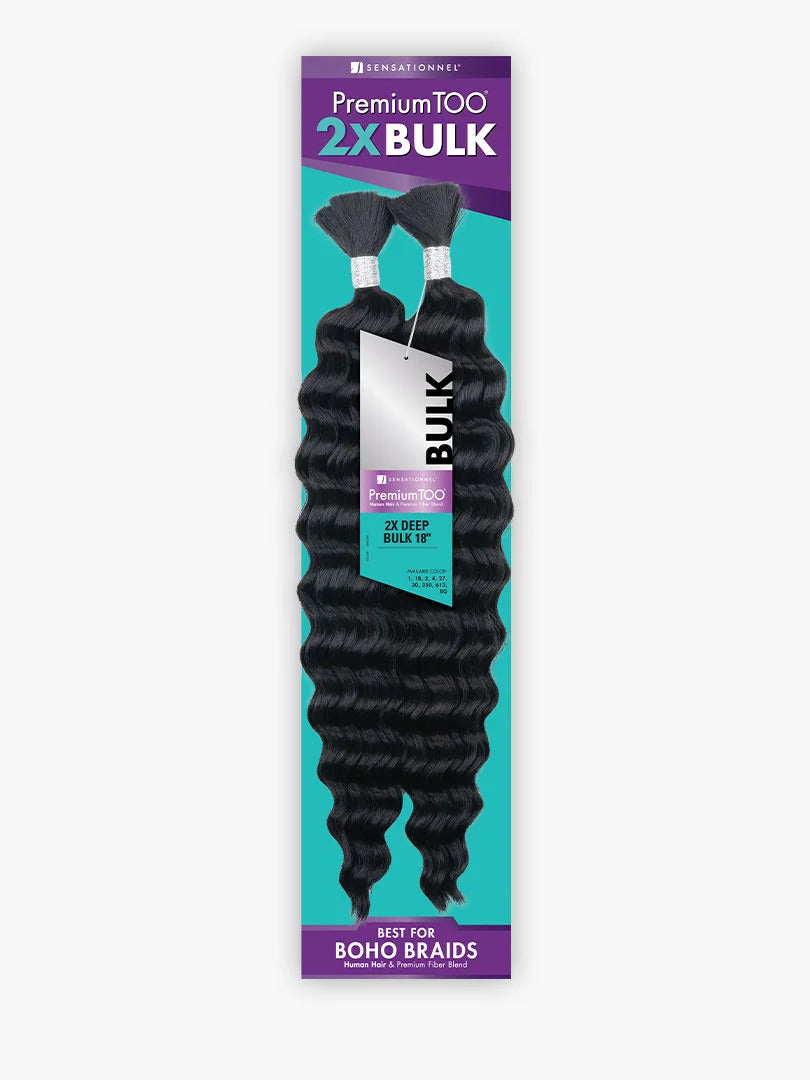 Premium TOO® 2x Deep Bulk 18″ (Microbraid)