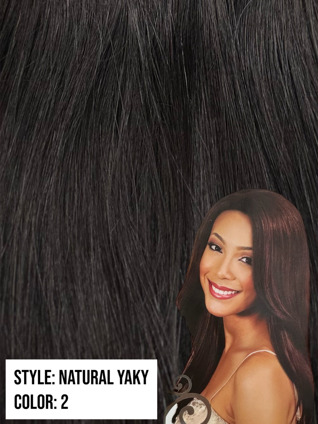 Bobbi Boss Visso™ "Natural Yaky" 100% Human Hair (Weave)