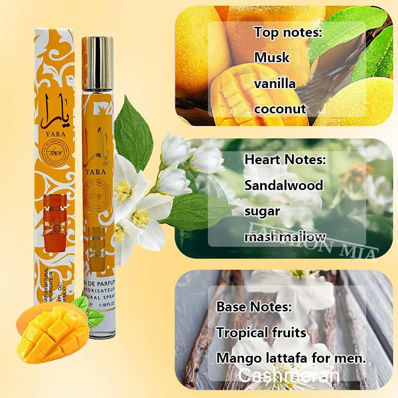 Aroma: Yara Lattafa Eau de Parfum Fragrance Collection