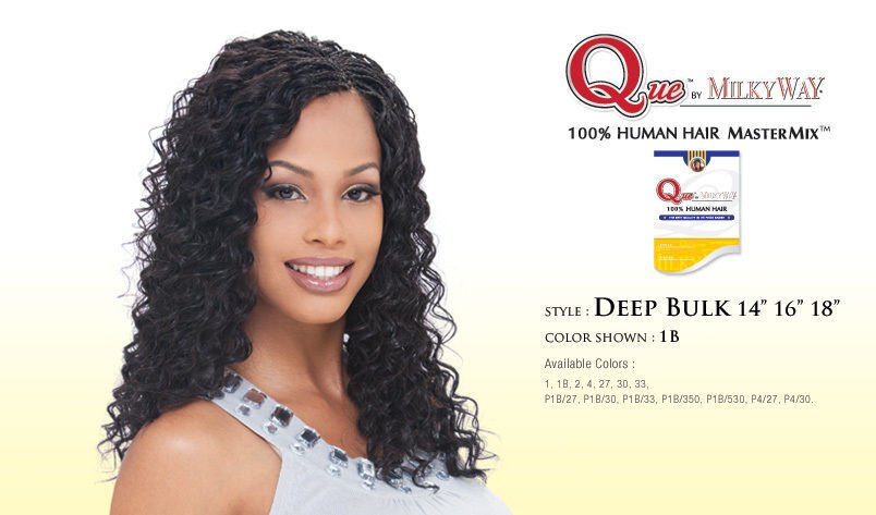 Que MilkyWay® "Deep Bulk" Human Hair Mastermix (Microbraid)