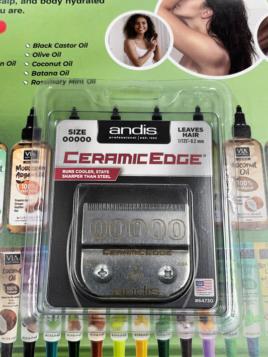 Andis Blade Ceramic Edge, Size: 00000, Item No. 64730