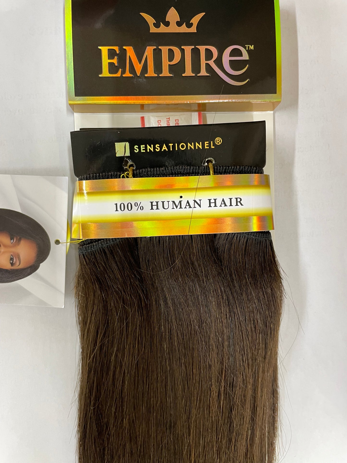 Empire 100% Human Hair by Sensationnel - Yaki Straight (Basic Colors)