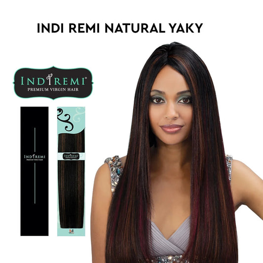 Bobbi Boss - IndiRemi™ "Natural Yaky Remi" 100% Premium Virgin Human Hair (Weave)