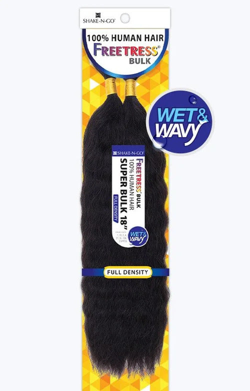 Freetress® "Super Bulk" 18 In 100% Human Hair (Microbraid)