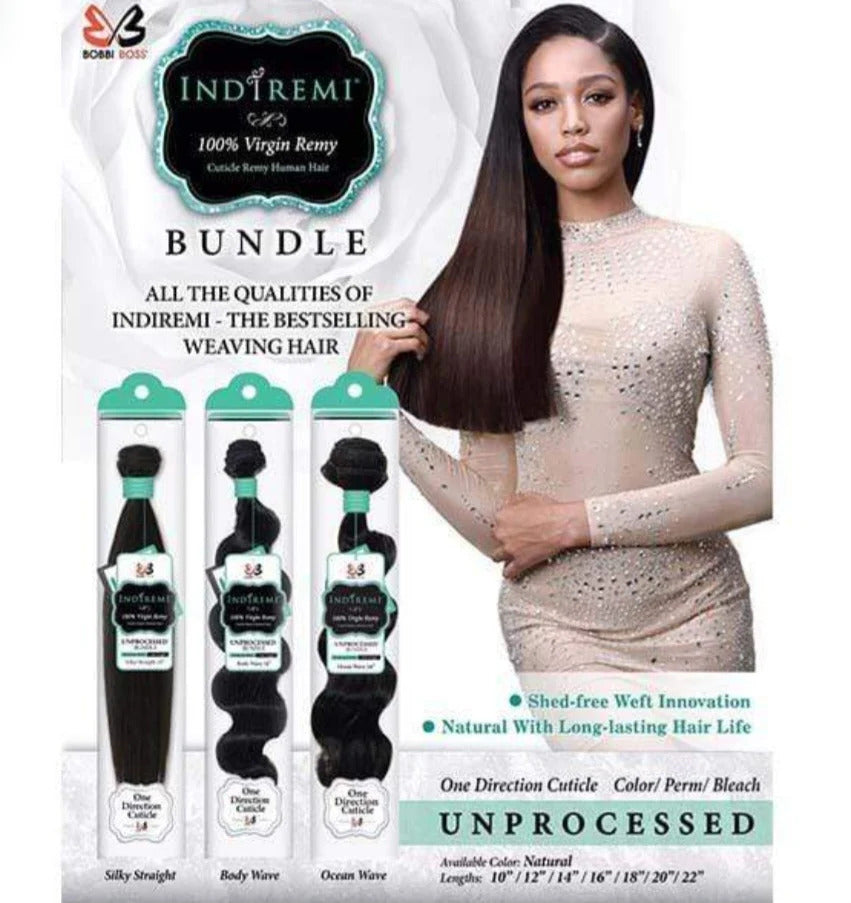 Bobbi Boss - IndiRemi™ "Pacific Wave" 100% Premium Virgin Human Hair (Weave)