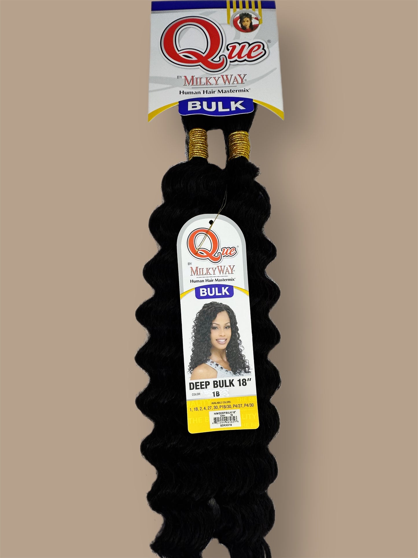 Que MilkyWay® "Deep Bulk" Human Hair Mastermix (Microbraid)