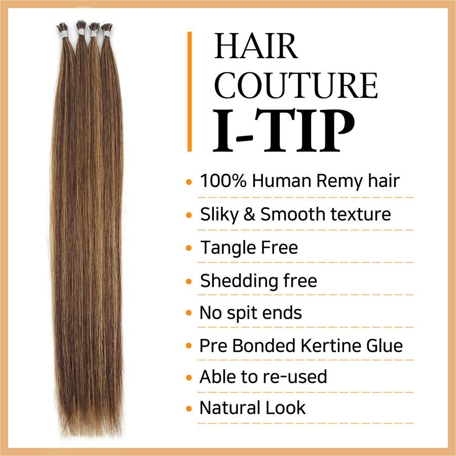 Neophilia Hair Couture I-Tip Remy Human Hair Extension Straight –  Carolina Beauty