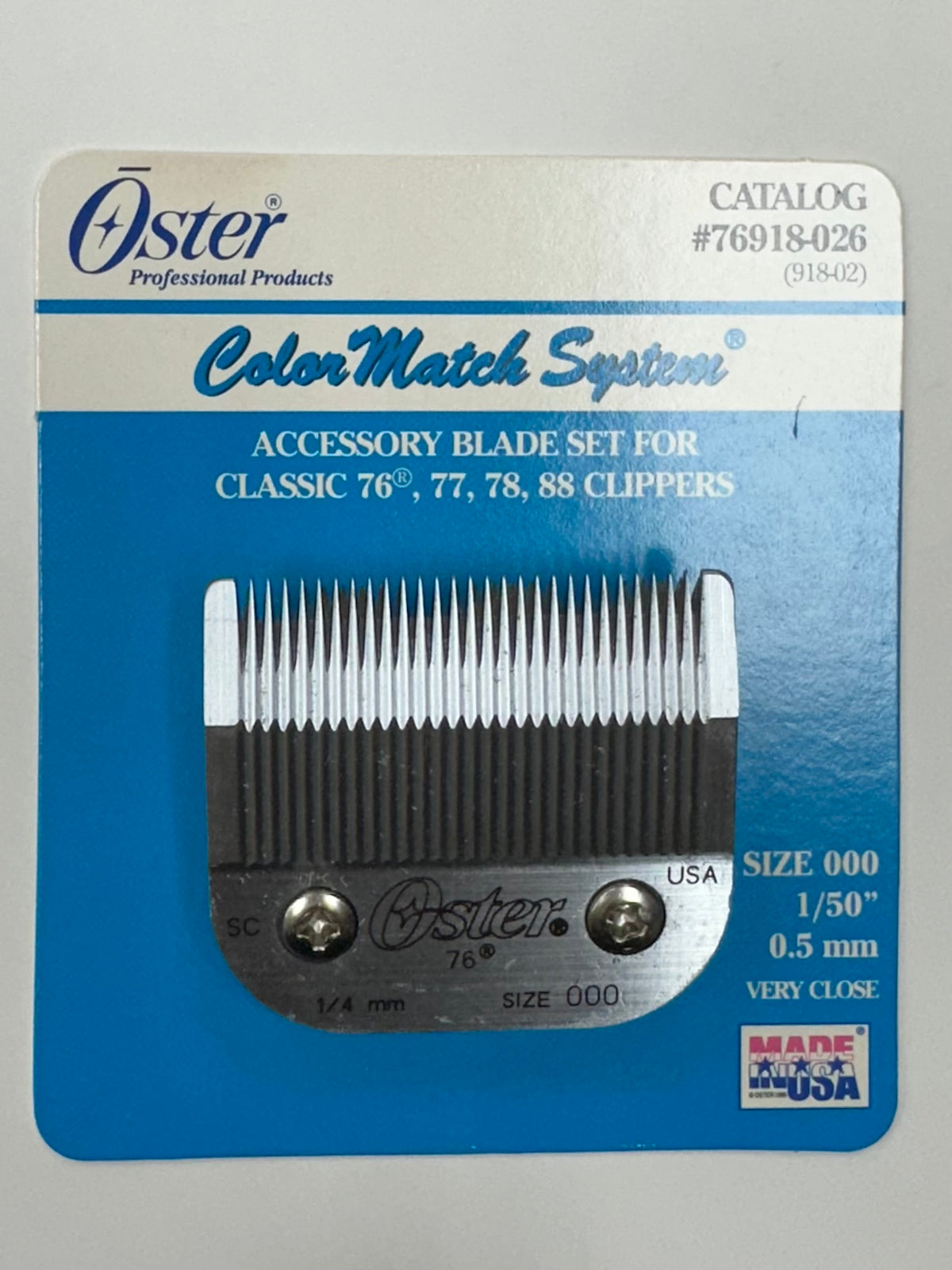 Oster Color Match System Blade 76918-026