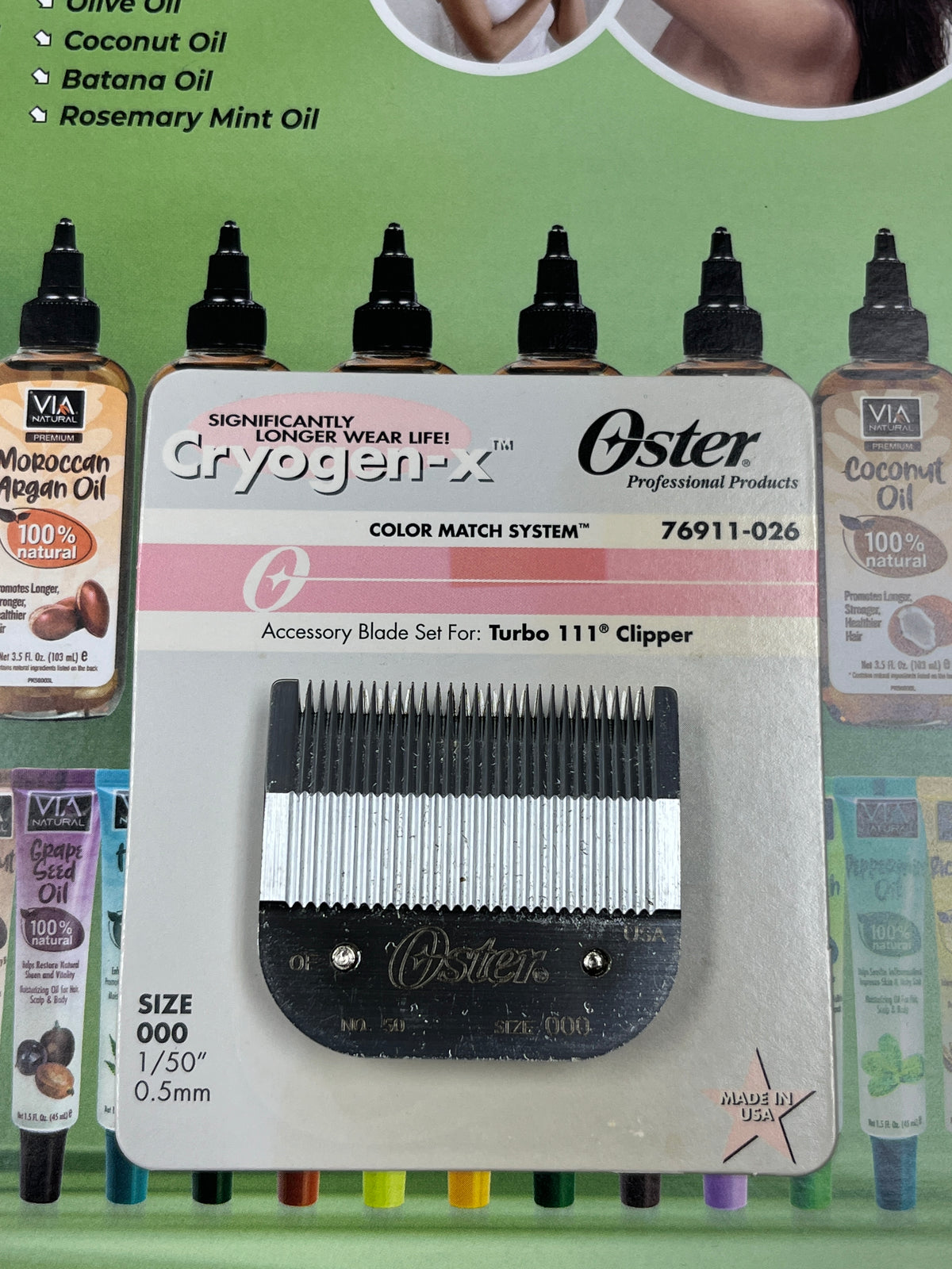 Oster Cryogen-X Blade for Turbo 111 Clipper, Size 000, Item No. 76911-026