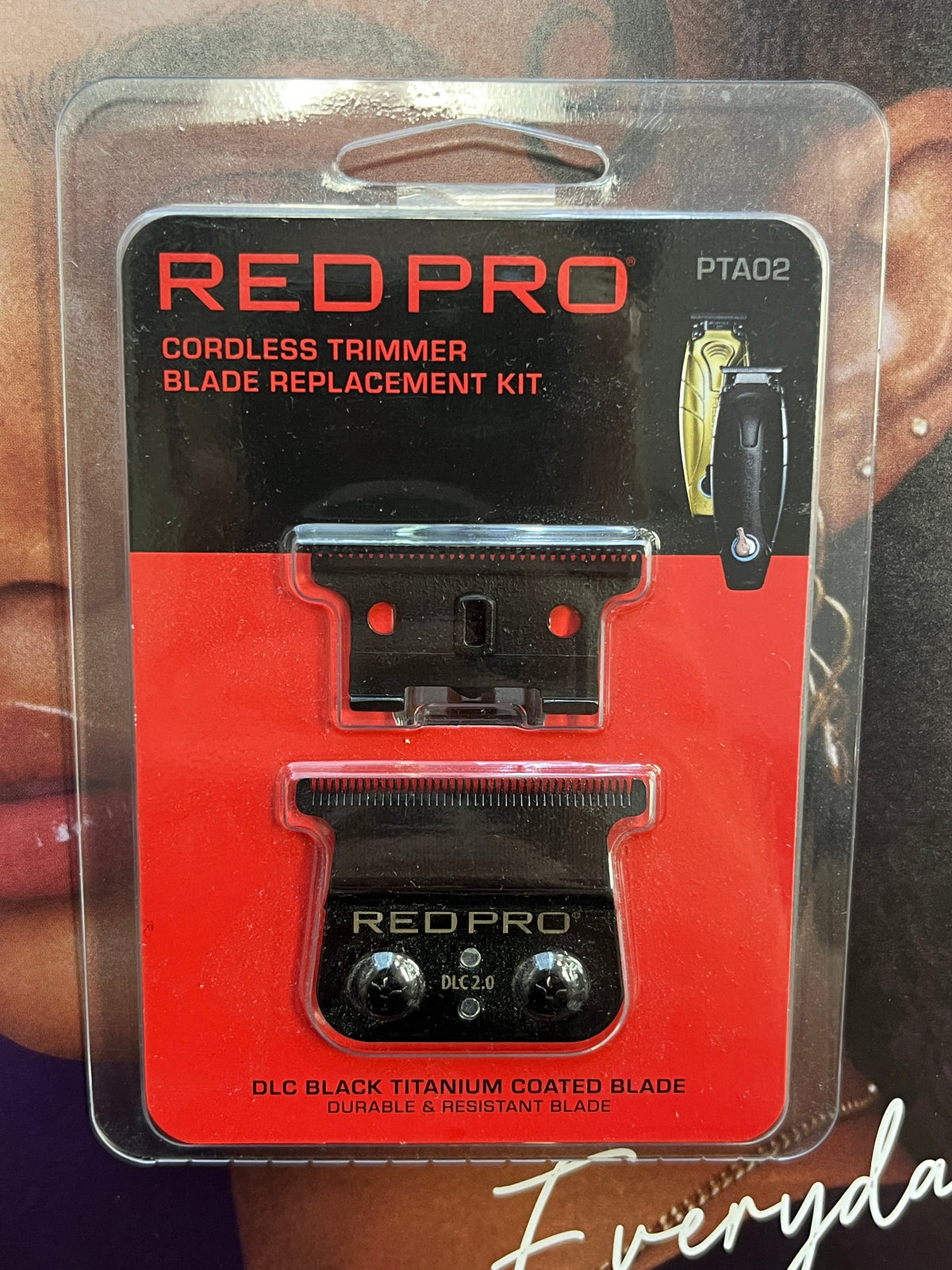 RED PRO Cordless Trimmer Black T-Blade Replacement Kit