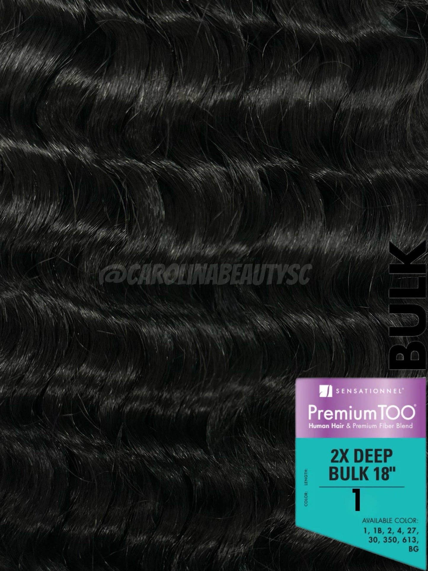 Premium TOO® 2x Deep Bulk 18″ (Mix Microbraid)