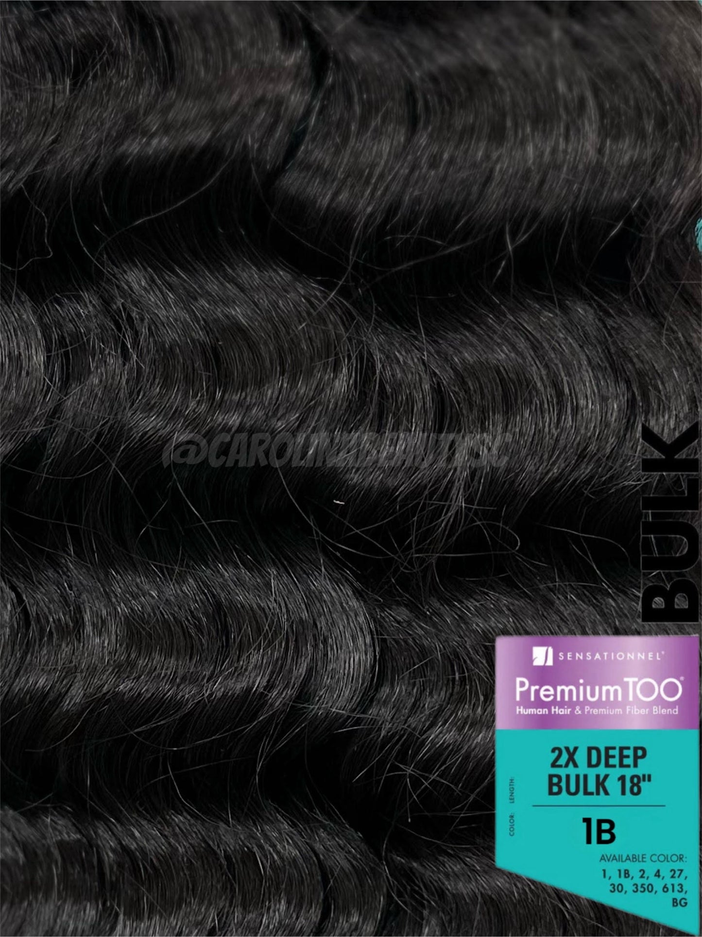 Premium TOO® 2x Deep Bulk 18″ (Mix Microbraid)