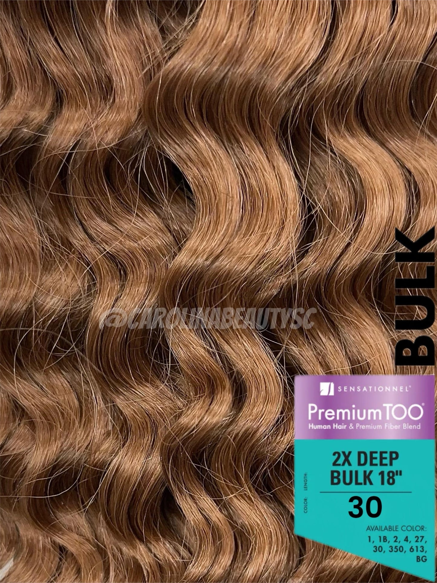 Premium TOO® 2x Deep Bulk 18″ (Mix Microbraid)