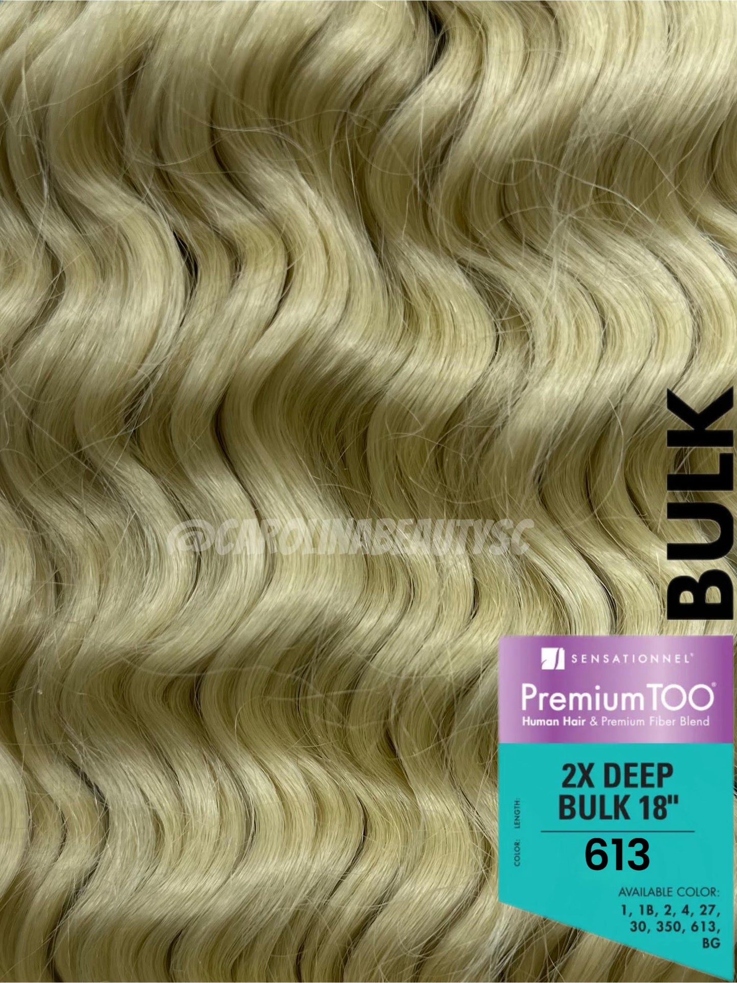 Premium TOO® 2x Deep Bulk 18″ (Mix Microbraid)