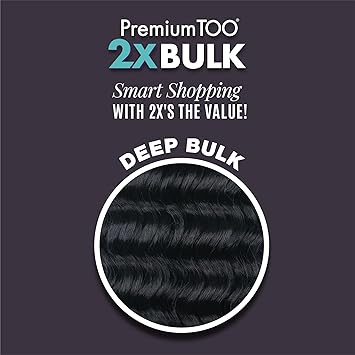 Premium TOO® 2x Deep Bulk 18″ (Mix Microbraid)